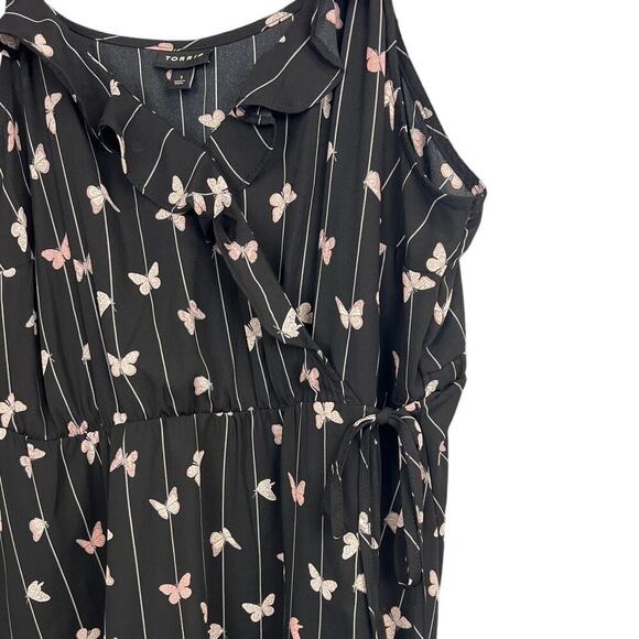 NWT Torrid Georgette Ruffle Front Cami Size 1 - Picture 6 of 10